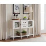 Buffet Sideboard Cabinet Console Table, Cream White
