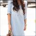 J. Crew Dresses | J. Crew Chambray Shirt Tunic | Color: Blue | Size: S