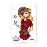 Boston Red Sox 11'' x 17'' Ballpark Princess Art Poster