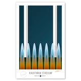 Kansas City Royals 17'' x 26'' Stadium Limited Edition Fine Art Print