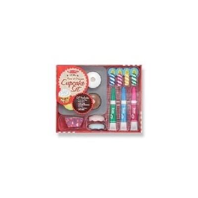 Melissa & Doug Bake and Decorate Cupcake Set