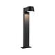 Paulmann 94454 LED exterior luminaire bollard light Capea IP44 warm white incl. 1x6 watt outdoor lighting black outdoor lamp aluminium garden lamp 3000 K