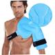 Healifty XL Gel Shoulder Ice Pack - Ice Pack for Rotator Cuff Injuries, Bursitis, and Swelling - Cold Therapy for Man and Women, Soft Plush Lining, Reusable and Long Lasting