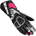 Spidi STS-3 Damen Motorrad Handschuhe, schwarz-pink, Größe XL