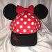 Disney Accessories | New Tag Disneyland Minnie Mouse Hat Youth Bow Ears | Color: Red/White | Size: Osg