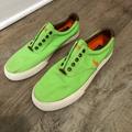 Polo By Ralph Lauren Shoes | Green Canvas Sneaker - Polo Ralph Lauren Size 8 | Color: Brown/Green | Size: 8