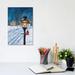 East Urban Home Winterberry Lamppost by James Redding - Wrapped Canvas Painting Canvas | 12 H x 8 W x 0.75 D in | Wayfair