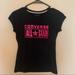 Converse Shirts & Tops | Girls Converse All Star Black T-Shirt | Color: Black/Pink | Size: Mg