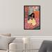 Oliver Gal Floral Roommate II - Painting on Canvas in Orange/Red | 15 H x 10 W x 1.5 D in | Wayfair 39625_10x15_CANV_BFL