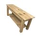 Loon Peak® Della Wood Storage Bench Wood in White | 17 H x 12 D in | Wayfair LOPK7287 43328445