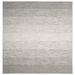 White 72 x 0.25 in Area Rug - Williston Forge Amaya Geometric Handmade Cotton Light Gray/Ivory Area Rug Cotton | 72 W x 0.25 D in | Wayfair