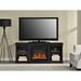 Darby Home Co Stowe TV Stand for TVs up to 70" w/ Electric Fireplace Included Wood in Black | 27.99 H in | Wayfair 36D09BC5FED0446985D05A7161271504