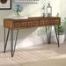 Gracie Oaks Hannerose Console Table Wood in Brown | 33 H x 54 W x 18 D in | Wayfair 31DE88B43DB9469FBBBAA0B124FD67A4