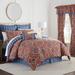 Waverly Standard Cotton 4 Piece Comforter Set Polyester/Polyfill/Cotton in Red | Queen Comforter + 2 Shams | Wayfair 13513000162