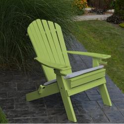 Highland Dunes Ashburt Plastic/Resin Folding Adirondack Chair Plastic/Resin in Green | 38 H x 33 W x 38 D in | Wayfair BCMH2252 42476241