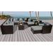 Barbados 13 Piece Outdoor Wicker Patio Furniture Set 13a