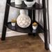 Kiki Transitional 5-Tier Corner Ladder Display Bookshelf by Furniture of America