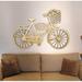 Winston Porter Personalized Bicycle 3 Letter Wall Décor Wood in Brown | 18 H x 15 W in | Wayfair 2391438E91AA43E48395851140056D77