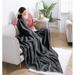 Elle Decor Satin Throw Satin in Black | 12.9 W in | Wayfair EDSK1B-CG11CECO