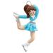 The Holiday Aisle® Girl Ice Skater Hanging Figurine Ornament Plastic in Blue | 4.25 H x 2.5 W x 0.5 D in | Wayfair 0A1063A177ED45FCB3F815E8A008D8BD
