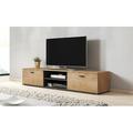 Orren Ellis Sabala TV Stand for TVs up to 85" Wood in Brown | 14.5 H in | Wayfair E14A54FF26BD40CAAE8E44F0D0B0653E