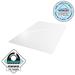 "Advantagemat Anti-Microbial Rectangular Chair Mat for Carpets up to 3/8"" - 45"" x 53"" - Floortex FRAB1113426EV"