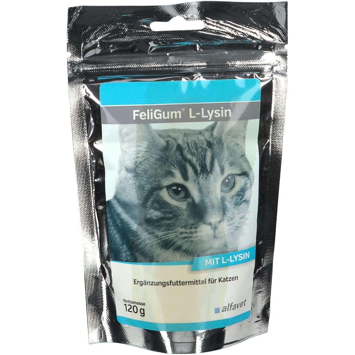 Feligum L-Lysin Kaudrops f.Katzen 120 g Kaudragees Image