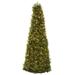 Pre-lit 39-inch Boxwood Cone Tree - Green