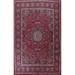 Antique Vegetable Dye Floral Mood Persian Wool Area Rug Hand-knotted - 11'4" x 15'0"