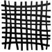 Uttermost Gridlines Matte Black Iron Wall Decor - 24" H x 24" W