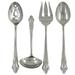 Ginkgo Fleur de Lis 4-Piece Stainless Steel Hostess Serving Set