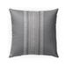 SURF GRAY Indoor|Outdoor Pillow By Kavka Designs