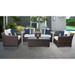 Kathy Ireland River Brook 6 Piece Outdoor Wicker Patio Furniture Set