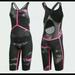 Adidas Swim | Adidas Adizero Freestyle Open Back Swimsuit | Color: Black/Pink | Size: 18”