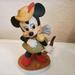 Disney Other | Disney Minnie Mouse Archer Figurine | Color: Tan | Size: 4" Tall