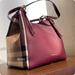 Burberry Bags | Burberry Mahogany Red Canterbury Tote/Shoulder Bag | Color: Red/Tan | Size: 16.5"L X 7.5"W X 9.75"H