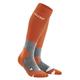 CEP – HIKING MERNIO REDESIGN SOCKS for women | Knee-high hiking socks with compressionin Sunset / Grey | size III