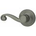 Kwikset Lido Single Cylinder Interior Lever Set (Exterior Portion Sold Separately) in Gray | 5.6 H x 3.8 W x 3.7 D in | Wayfair 966LL15ALH