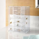 Dotted Line™ Alysa Tiered Acrylic Jewelry Box | 11.2 H x 9.5 W x 5.7 D in | Wayfair 2860E5FAE85543D68CE053F9162ECDBE