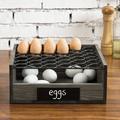 Prep & Savour 2 Tier 36 Eggs Storage Basket Wood in Brown | 4.72 H x 11.31 W x 11.61 D in | Wayfair 5CEAC0387C77437180AE7D803868D5D0