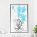 Indigo Safari In The Stars Baby Elephant (Vertical) By Jodi - Graphic Art in Blue | 63.5 H x 39.5 W x 2 D in | Wayfair