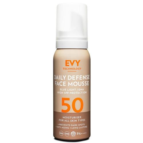 EVY TECHNOLOGY - Daily Defense Face Mousse Spf 50 Sonnenschutz 75 ml