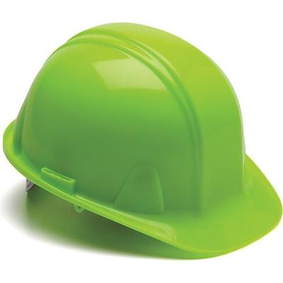 CONDOR 52LC87 Front Brim Hard Hat, Type 1, Class E, Pinlock (4-Point), Hi-Vis