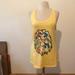 Disney Tops | Disney Pixar Ideal By Next Level Tank Top | Color: Black/Yellow | Size: Xl