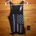 Disney Tops | Mickey Mouse American Flag Tank | Color: Black/White | Size: Xl