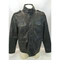 Levi's Jackets & Coats | Levi's Faux Leather Jacket Men Size Large | Color: Brown | Size: L