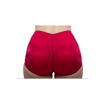 Plus Size Women's Padded Panty by Rago in Red Black (Size M)