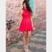 Free People Dresses | Free People Birds Of A Feather Embroidered Mini Dress Paradise Coral 4 & 8 Nwt | Color: Pink/Red | Size: Various