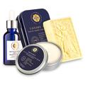 Edinburgh Skincare Gift Box for Men | Hunters Aftershave Balm, Gentlemen’s Daily Moisturising Serum & Luxury No.1 Solid Hand Cream Bar | Natural Skin Care | Gifts for Him