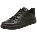 ECCO Boy's Street 1 Sneaker, Black, 12.5 UK Child